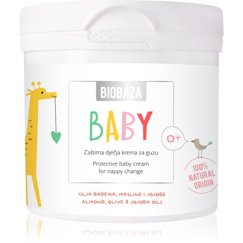 BIOBAZA Baby Berschermings Crème tegen Luieruitslag voor Baby's 550 ml