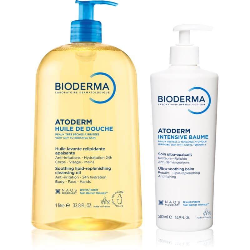 Bioderma Atoderm Dry Skin set voor Gevoelige Huid