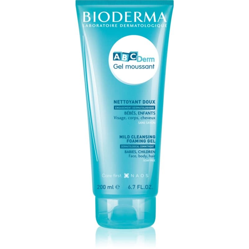 Bioderma ABC Derm Mild Cleansing Foaming Gel Douchegel voor Kinderen 200 ml