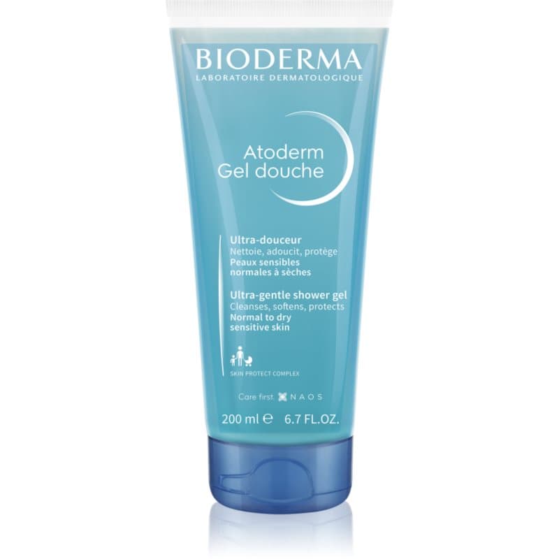 Bioderma Atoderm Gel Zachte Douchegel voor Droge en Gevoelige Huid 200 ml