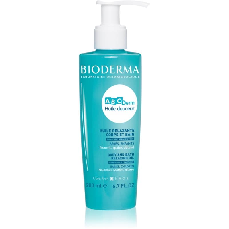 Bioderma ABC Derm Relaxing Oil Body Olie voor Kinderen 200 ml