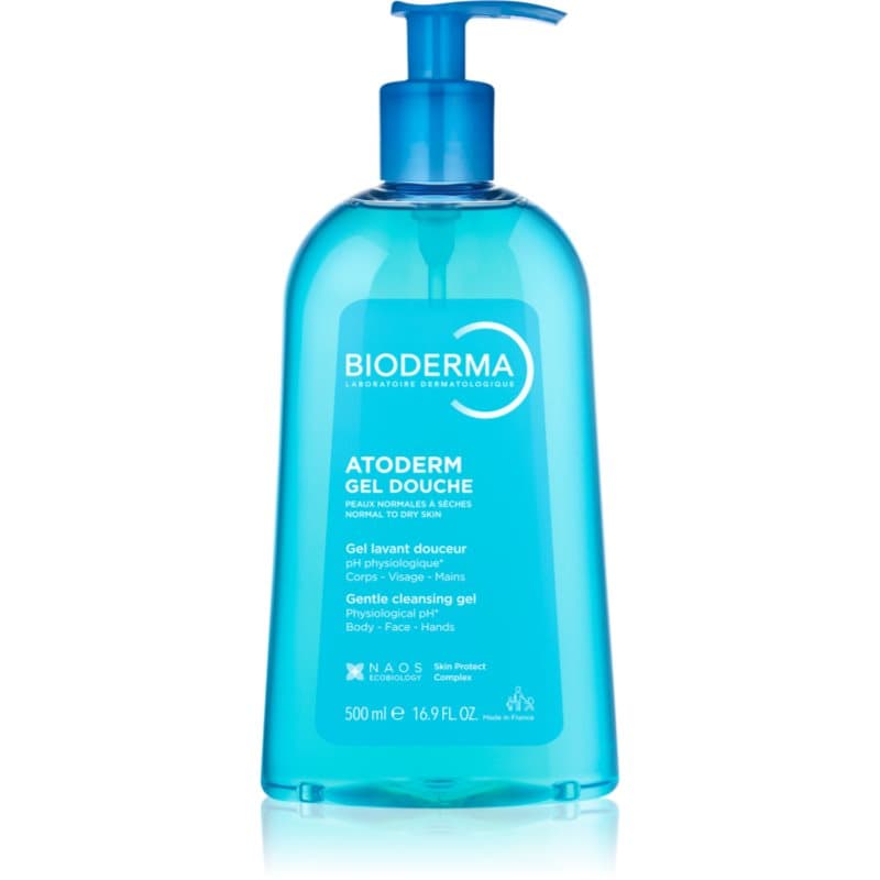 Bioderma Atoderm Gel Zachte Douchegel voor Droge en Gevoelige Huid 500 ml