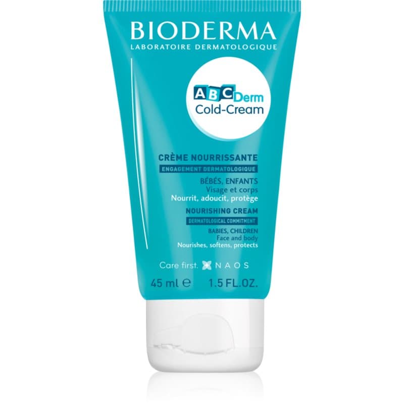 Bioderma ABC Derm Cold-Cream Voedende Crème voor Gezicht en Lichaam voor Kinderen vanaf Geboorte 45 ml