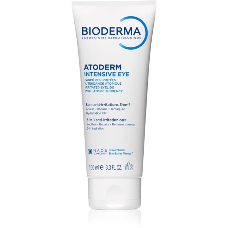 Bioderma Atoderm Intensive Eye Kalmerende Verzorging voor Geirriteerde Oogleden 100 ml
