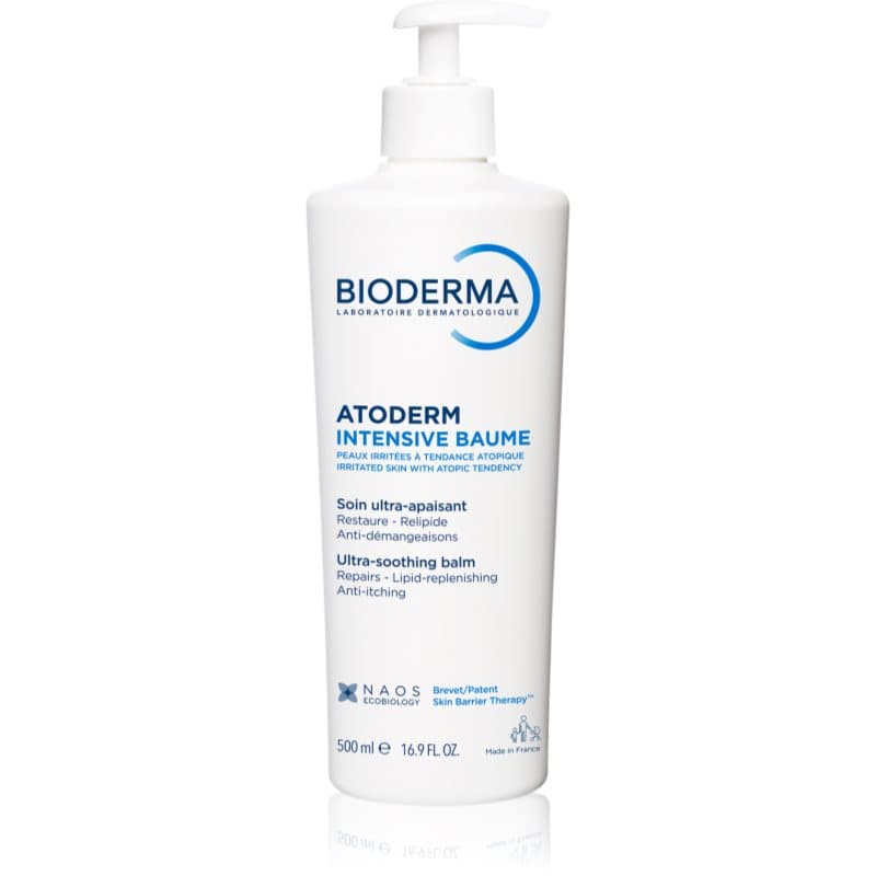 Bioderma Atoderm Intensive Baume Intensief Kalmerende Balsem voor Zeer Droge Gevoelige en Atopische Huid 500 ml
