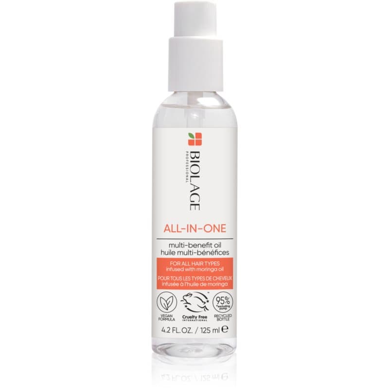 Biolage All In One Oil Multifunctionele Olie voor Glanzend en Zacht Haar 125 ml