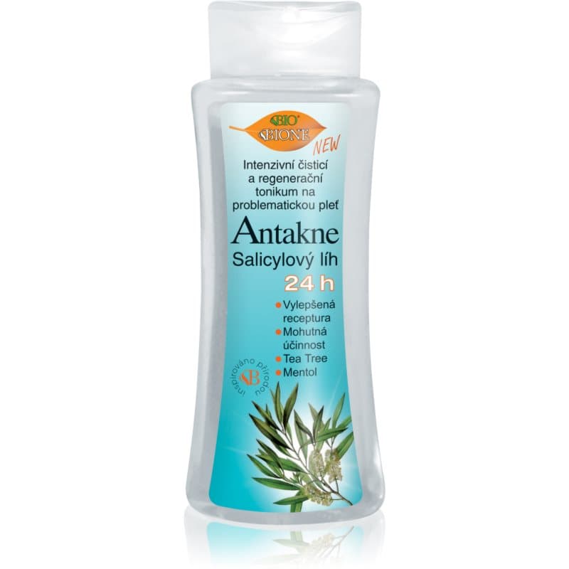 Bione Cosmetics Antakne Salicylic Alcohol voor Vette en Problematische Huid 255 ml