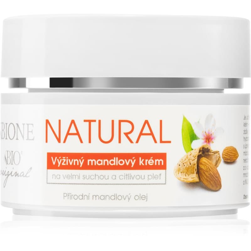 Bione Cosmetics Almonds Extra Voedende Crème  voor Zeer Droge en Gevoelige Huid 51 ml