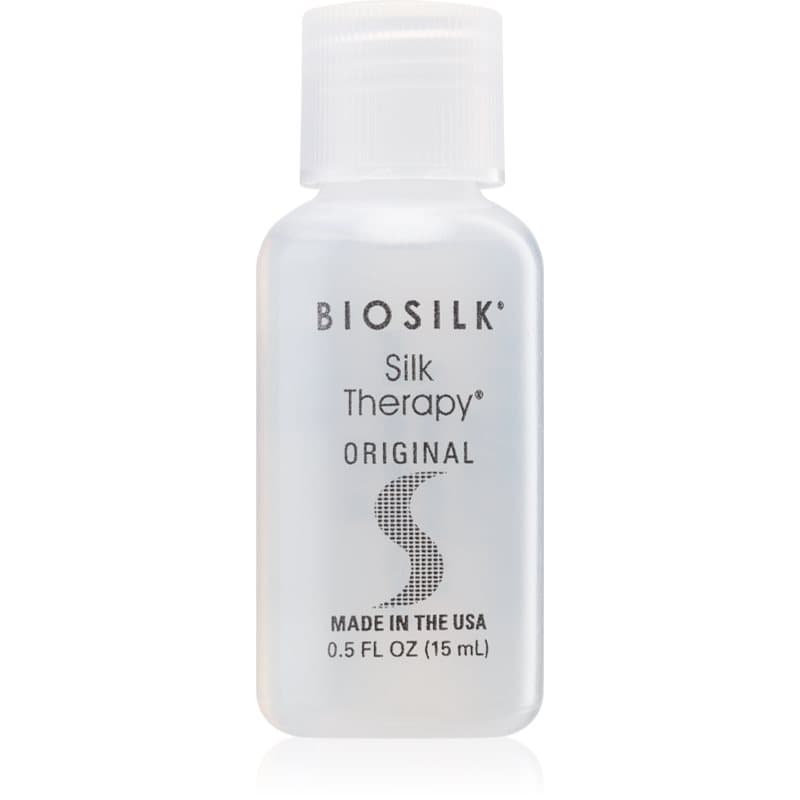 Biosilk Silk Therapy Original Zijdezachte Regenerende Verzorging voor Alle Haartypen 15 ml
