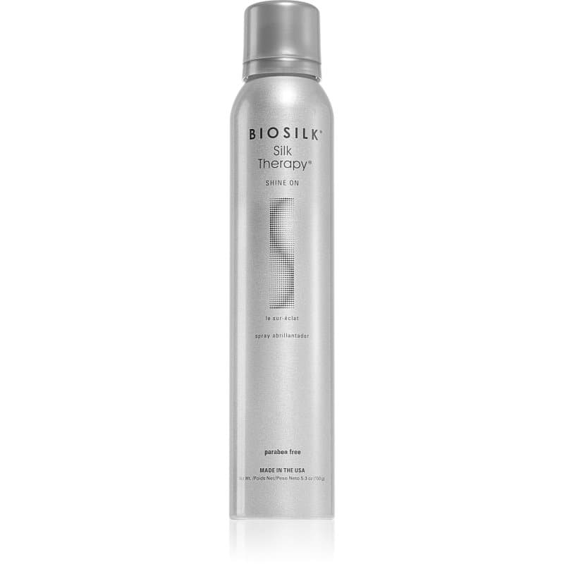 Biosilk Silk Therapy Shine On Styling Spray voor Glanzend en Zacht Haar 150 gr