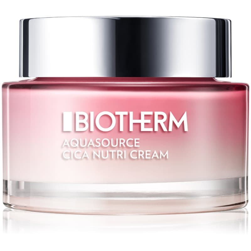 Biotherm Aquasource Cica Nutri Cream Voedende Hydraterende Crème voor Droge tot Zeer Droge Gevoelige Huid 75 ml