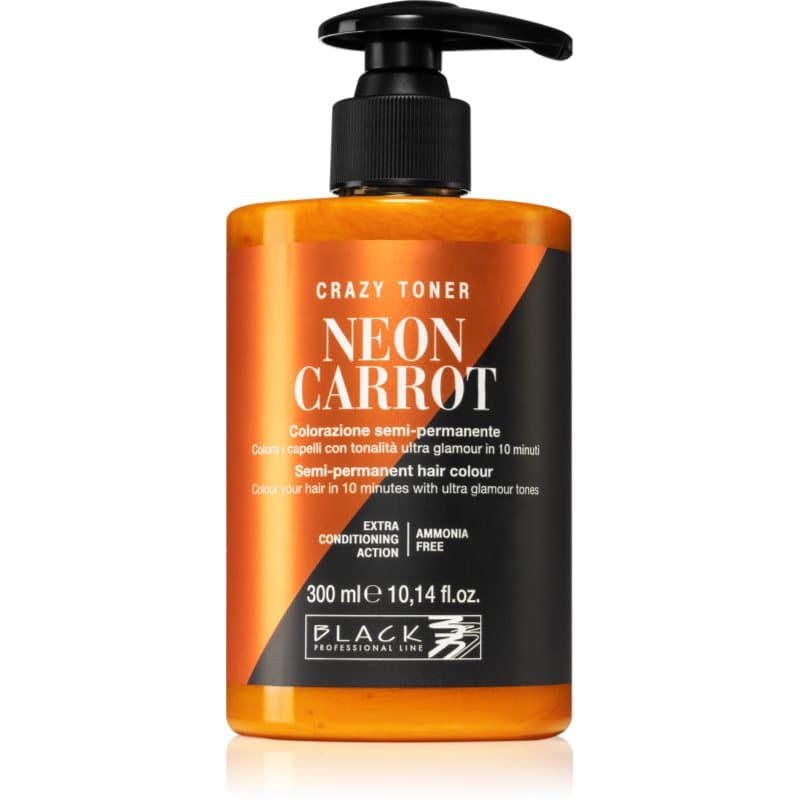 Black Professional Line Crazy Toner haartoner Neon Carrot 300 ml