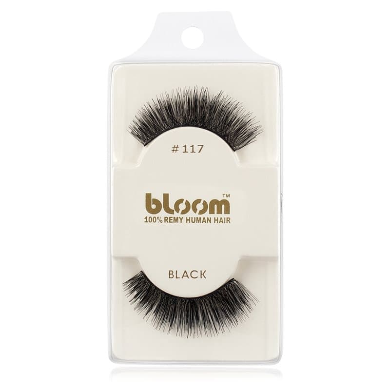 Bloom Natural Nepwimpers van Natuurhaar No. 117 (Black) 1 cm