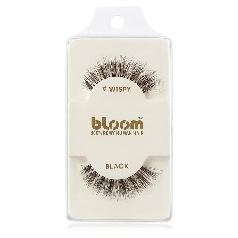 Bloom Natural Nepwimpers van Natuurhaar (Wispy, Black) 1 cm