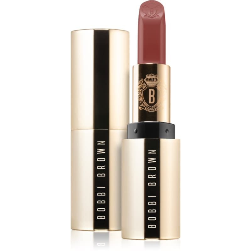 Bobbi Brown Luxe Lipstick luxueuze lippenstift met Hydraterende Werking Tint Burnt Rose 3.8 g