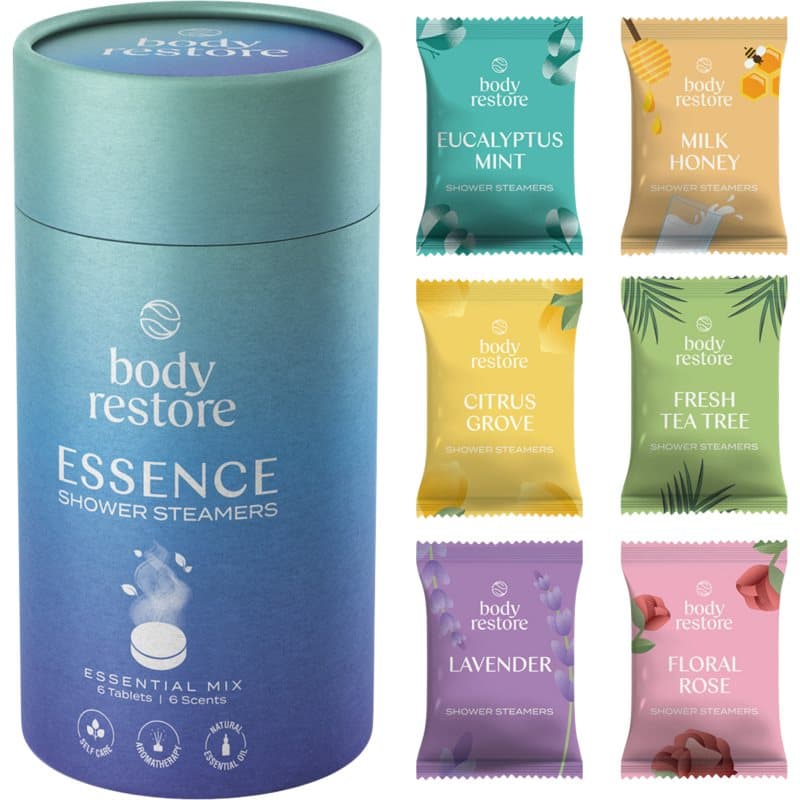 Body Restore Essence Shower Steamers douchetabletten 6 st