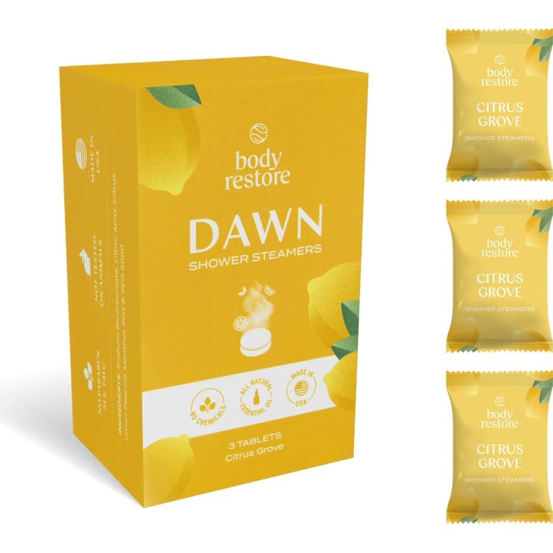 Body Restore Dawn douchetabletten geuren Citrus Groove 3 st