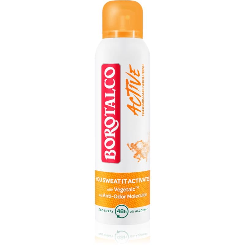 Borotalco Active Mandarin & Neroli Verfrissende Deo Spray  48h 150 ml