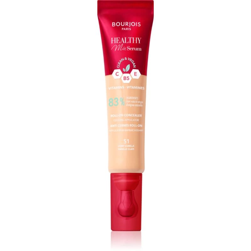 Bourjois Healthy Mix Serum Hydraterende Consealer voor Gezicht en Oogcontouren Tint 51 Light Vanilla 13 ml