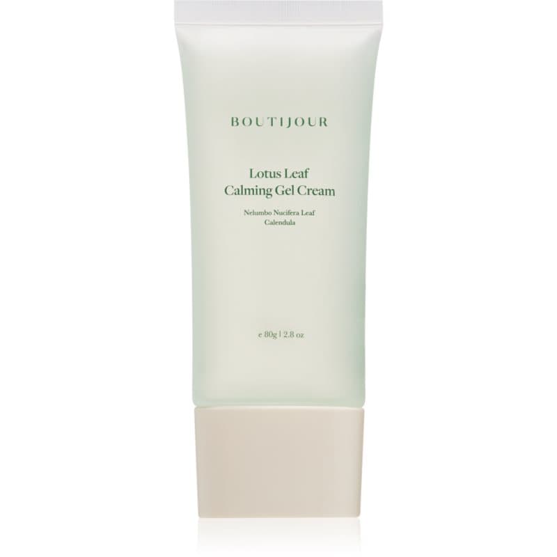 BOUTIJOUR Lotus Leaf Calming Gel Cream Hydraterende en Kalmerende Crème voor versterking van de huidbarrière 80 g