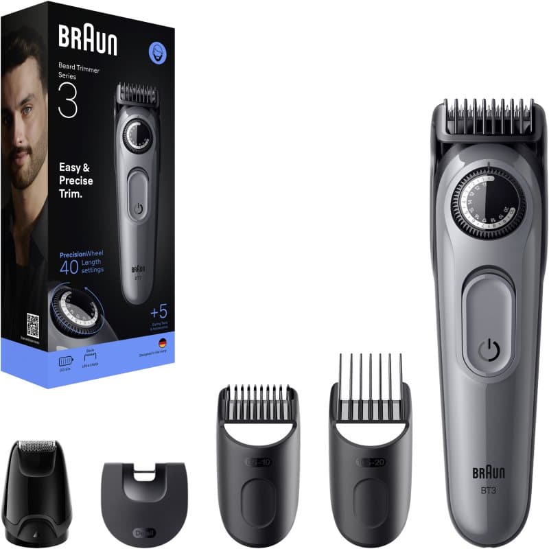 Braun Series 3 BT3560 Baard Trimmer met 5 stylingtools 1 st