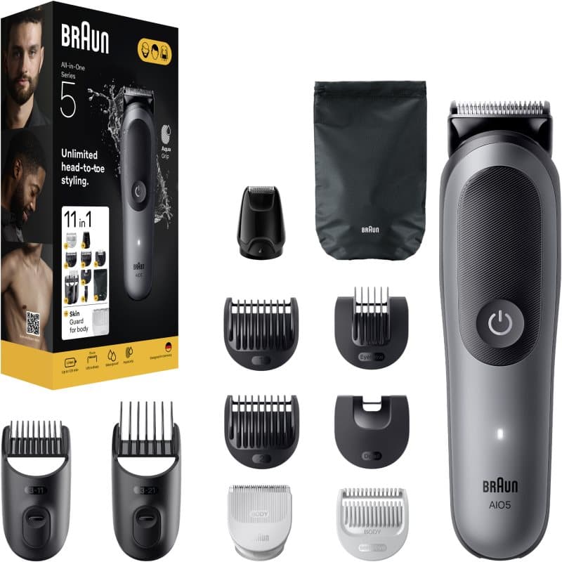 Braun All-In-One Series 5 AIO5560 set voor haar- en lichaamsverzorging 1 st