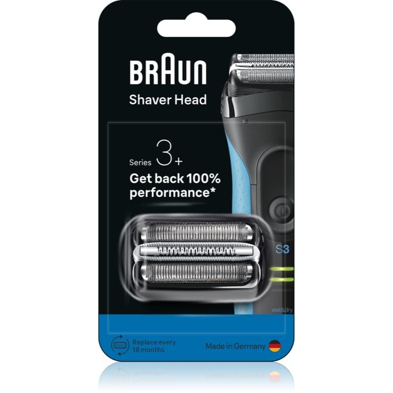 Braun Series 3+ 32B Vervangende Opzetstuk voor het Scheren met Elektrische Scheerapparaat 1 st