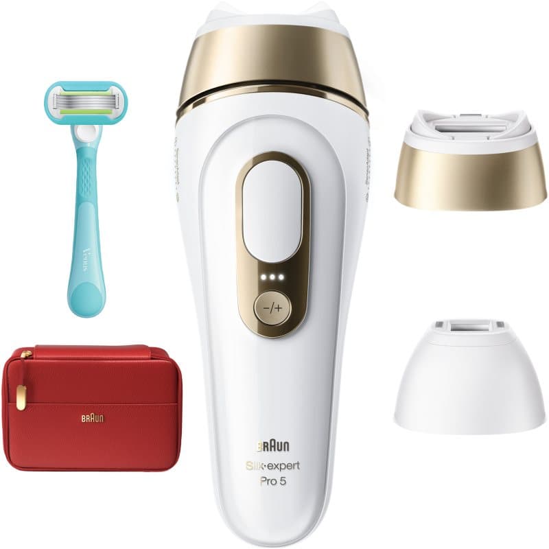 Braun IPL Silk·expert Pro 5 PL5221 smart IPL-ontharingsapparaat voor lichaam, gezicht, bikinilijn en oksels 1 st