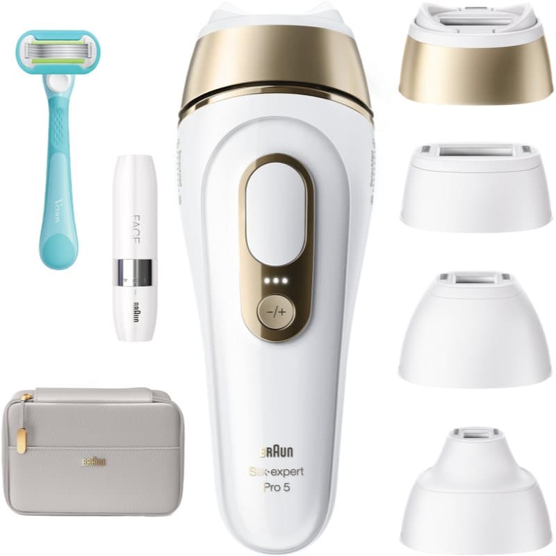 Braun IPL Silk·expert Pro 5 PL5412 smart IPL-ontharingsapparaat voor lichaam, gezicht, bikinilijn en oksels 1 st