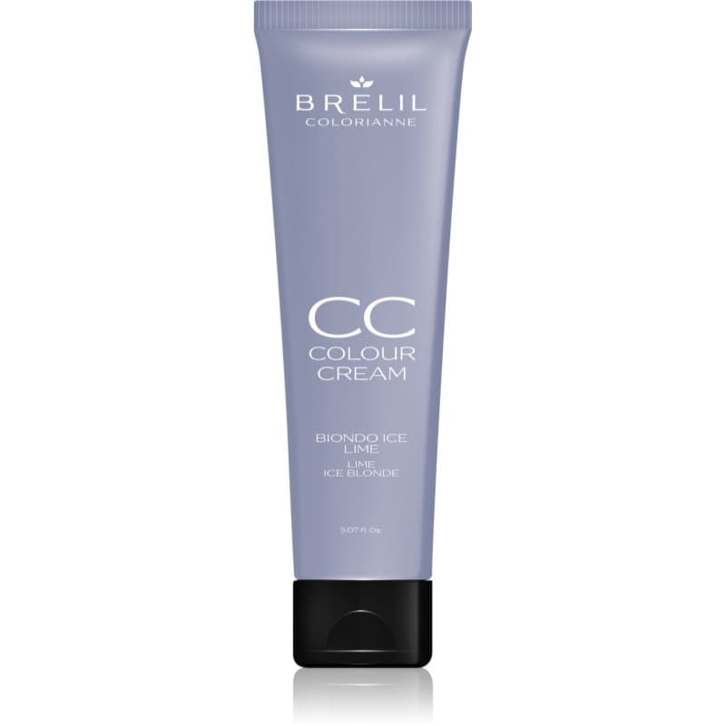 Brelil Professional CC Colour Cream crèmekleuring voor Alle Haartypen Tint Lime Ice Blonde 150 ml