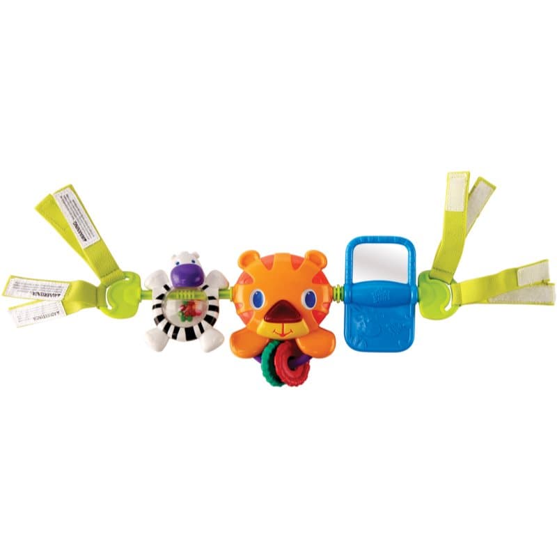 Bright Starts Tiger Bar hangspeeltje met contrasterende kleuren met muziek 0 m+ 1 st