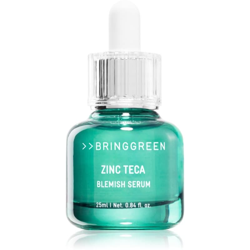 BRINGGREEN Zinc Teca Blemish Serum Kalmerende Serum voor Verwijde Poriën 25 ml