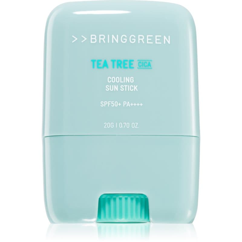 BRINGGREEN Tea Tree Cica Cooling Sun Stick Beschermende Huidcrème in Stick SPF 50+ 20 g