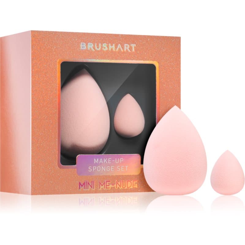 BrushArt Make-up Sponge Set Mini me - Nude Make-up Sponsje MINI ME - NUDE