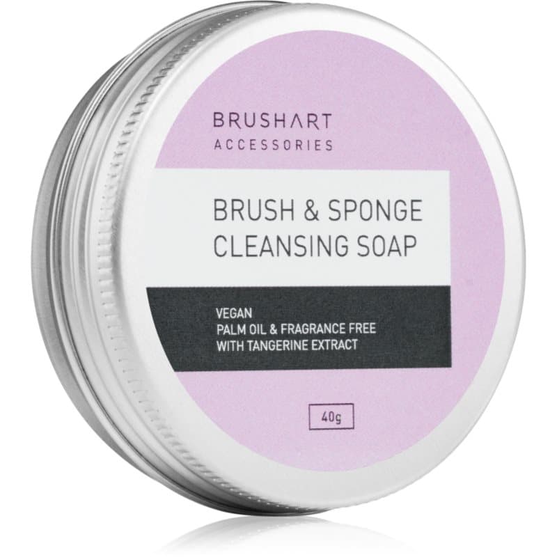 BrushArt Accessories Brush & Sponge cleansing soap Reinigingszeep voor Cosmetische Penselen 40 g