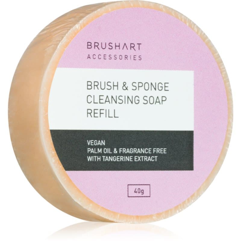 BrushArt Accessories Brush & Sponge cleansing soap Reinigingszeep voor Cosmetische Penselen Refill 40 g