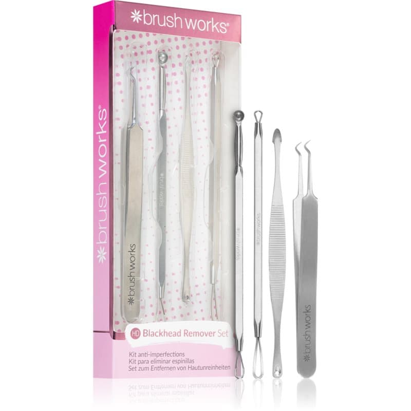 Brushworks Blackhead & Blemish Remover Set set voor Dieptereiniging