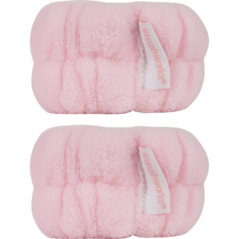 Brushworks Microfibre Wrist Wash Bands watervangende armbandjes van microvezel 2 st