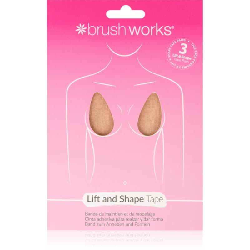 Brushworks Assorted Complexion borstlifttape 3 st