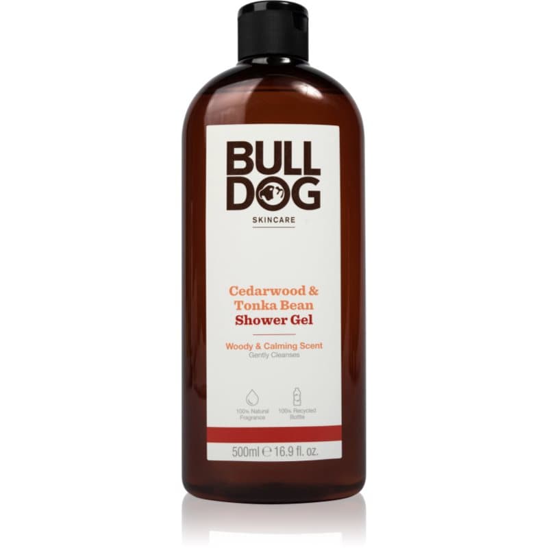 Bulldog Cedarwood and Tonka Bean Douchegel voor Mannen 500 ml