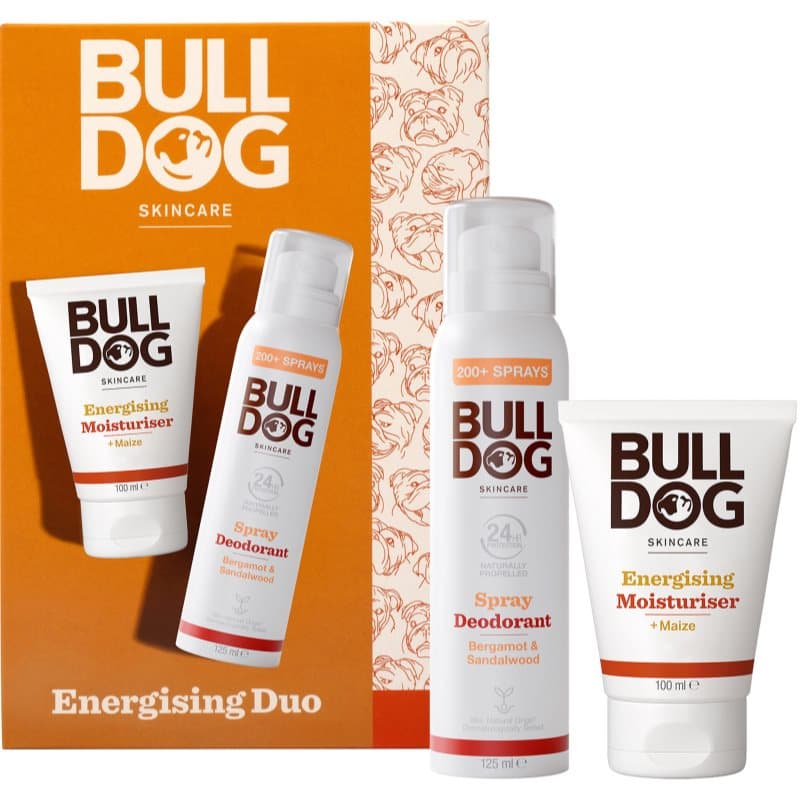 Bulldog Energising Duo Gift Set voor Lichaam en Gezicht
