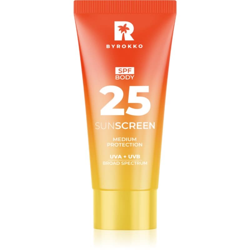 BYROKKO Body Sunscreen Zonnebrandcrème voor Lichaam SPF 25 150 ml