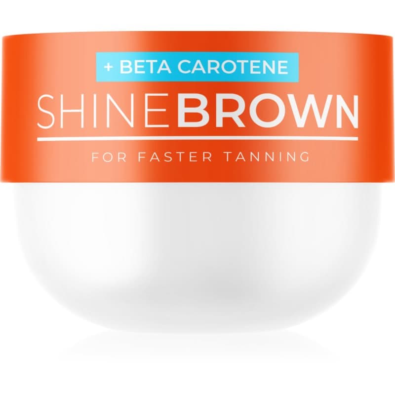 BYROKKO Shine Brown Beta Carotene Zonnebrandcrème met Betacaroteen 210 ml