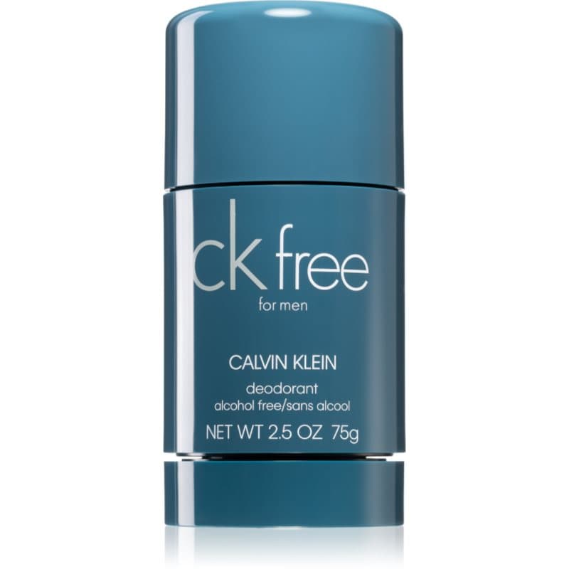 Calvin Klein CK Free deodorant stick (alcoholvrij) voor Mannen 75 ml