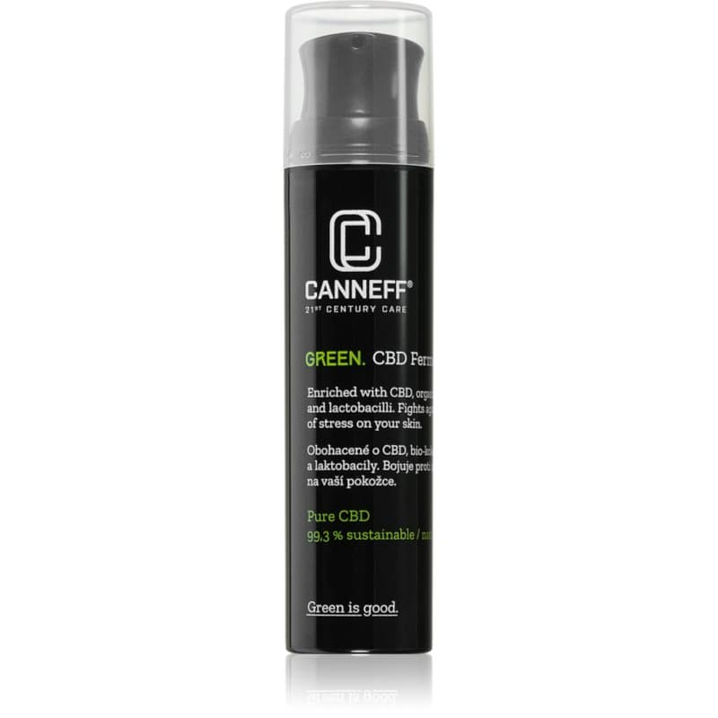 Canneff Green CBD Fermented ZEN Serum Gezichtsserum tegen Huidveroudering 30 ml