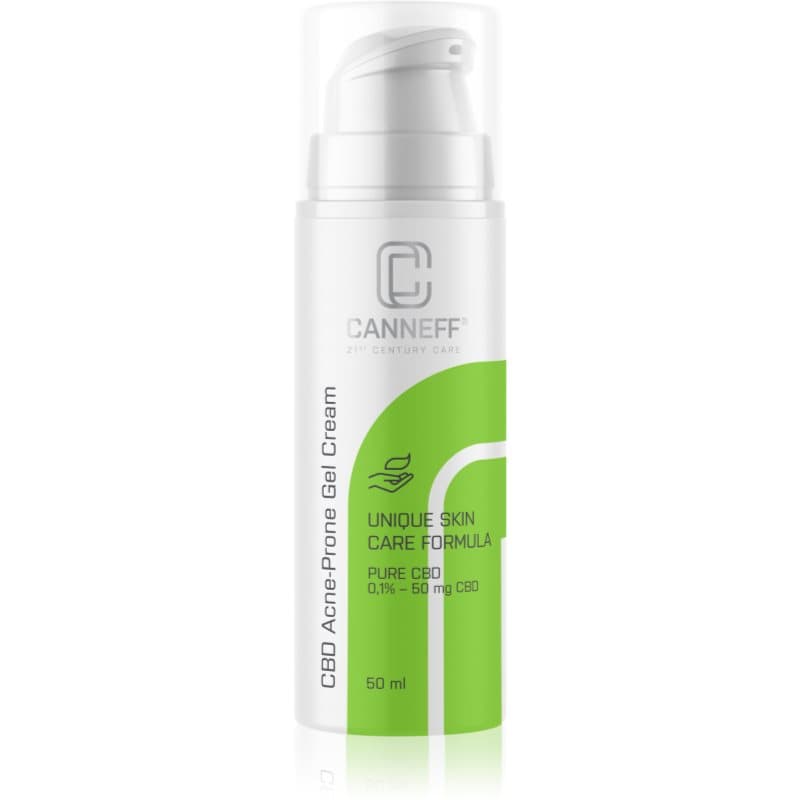 Canneff Balance CBD Acne-Prone Gel Cream Gel Crème voor Vette Huid met Acne Neiging 50 ml