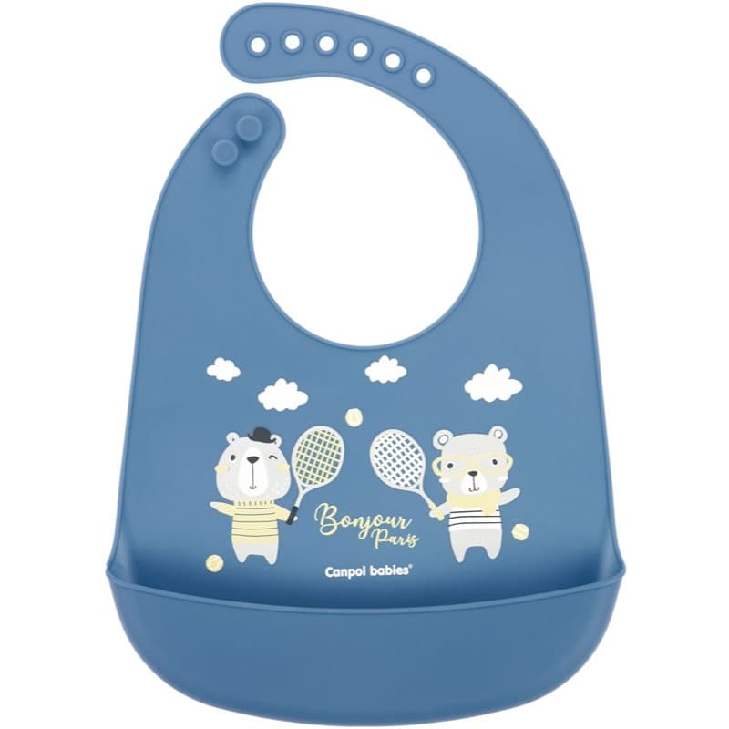 Canpol babies Bonjour Paris Bibs slab Blue 1 st