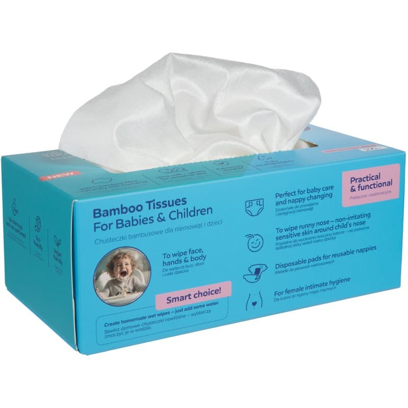 Canpol babies Bamboo Tissues Postpartum Pads doekjes van bamboe 100 st