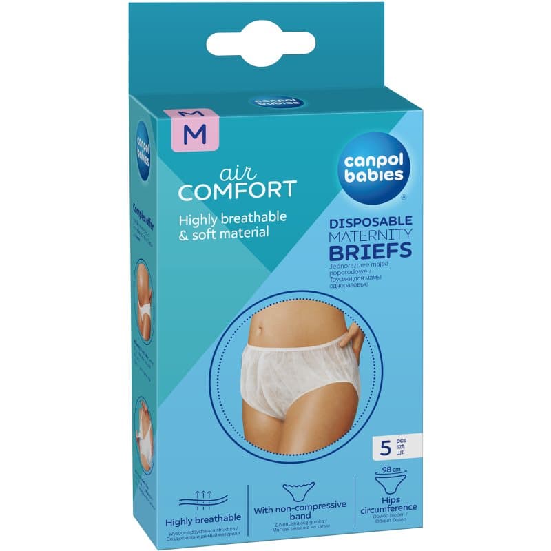 Canpol babies Maternity Briefs kraambroekjes maat M 5 st