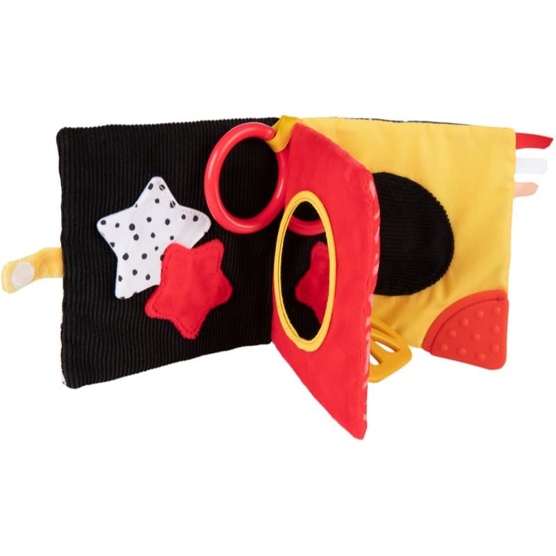 Canpol babies BabiesBoo MINI educatief boekje met contrasterende kleuren 0m+ 1 st